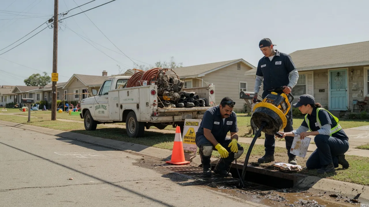 Drain Cleaning in Quinton, AL near me